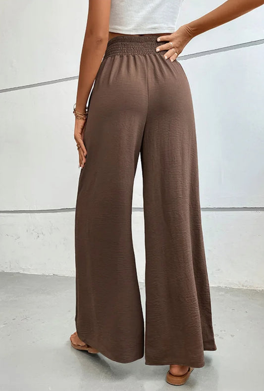 brown palazzo pants