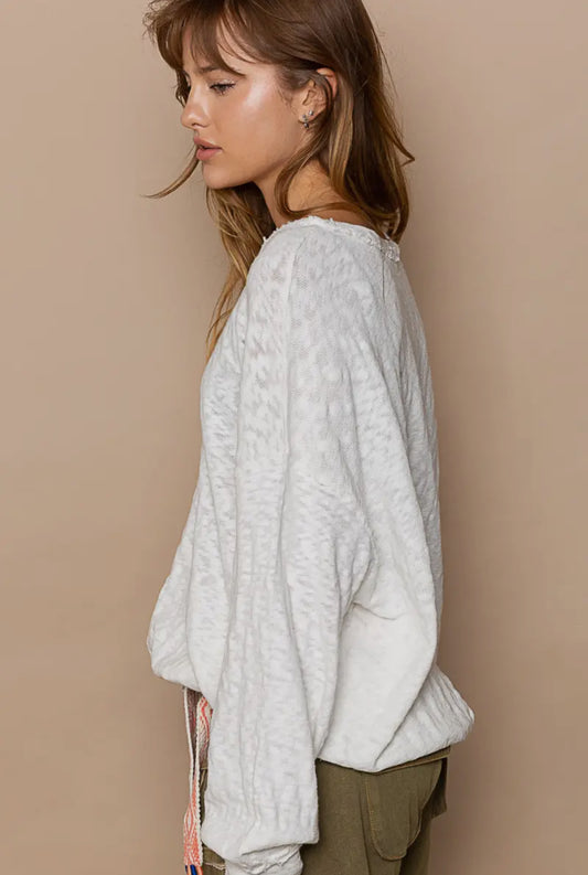 ivory sweater