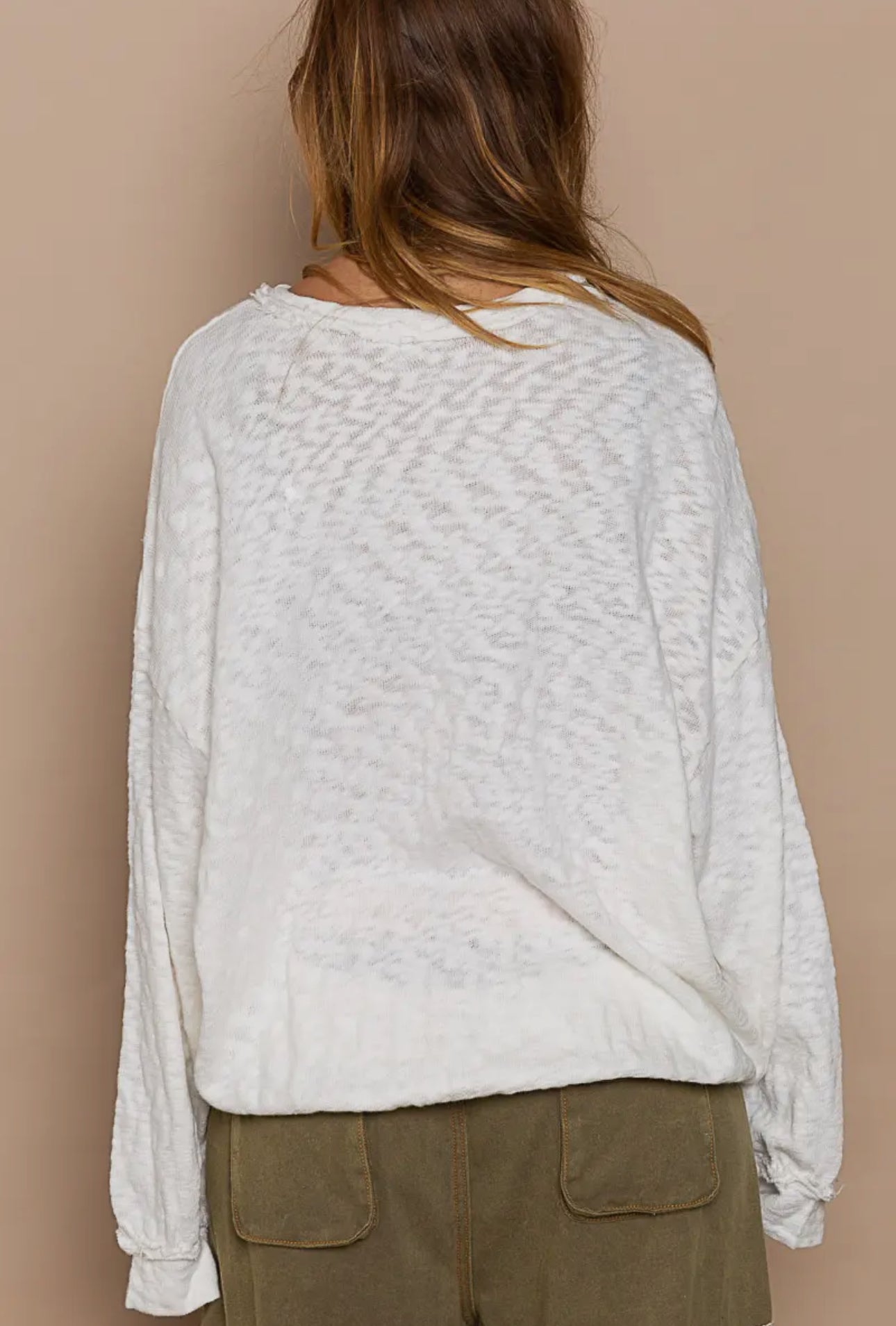 ivory sweater