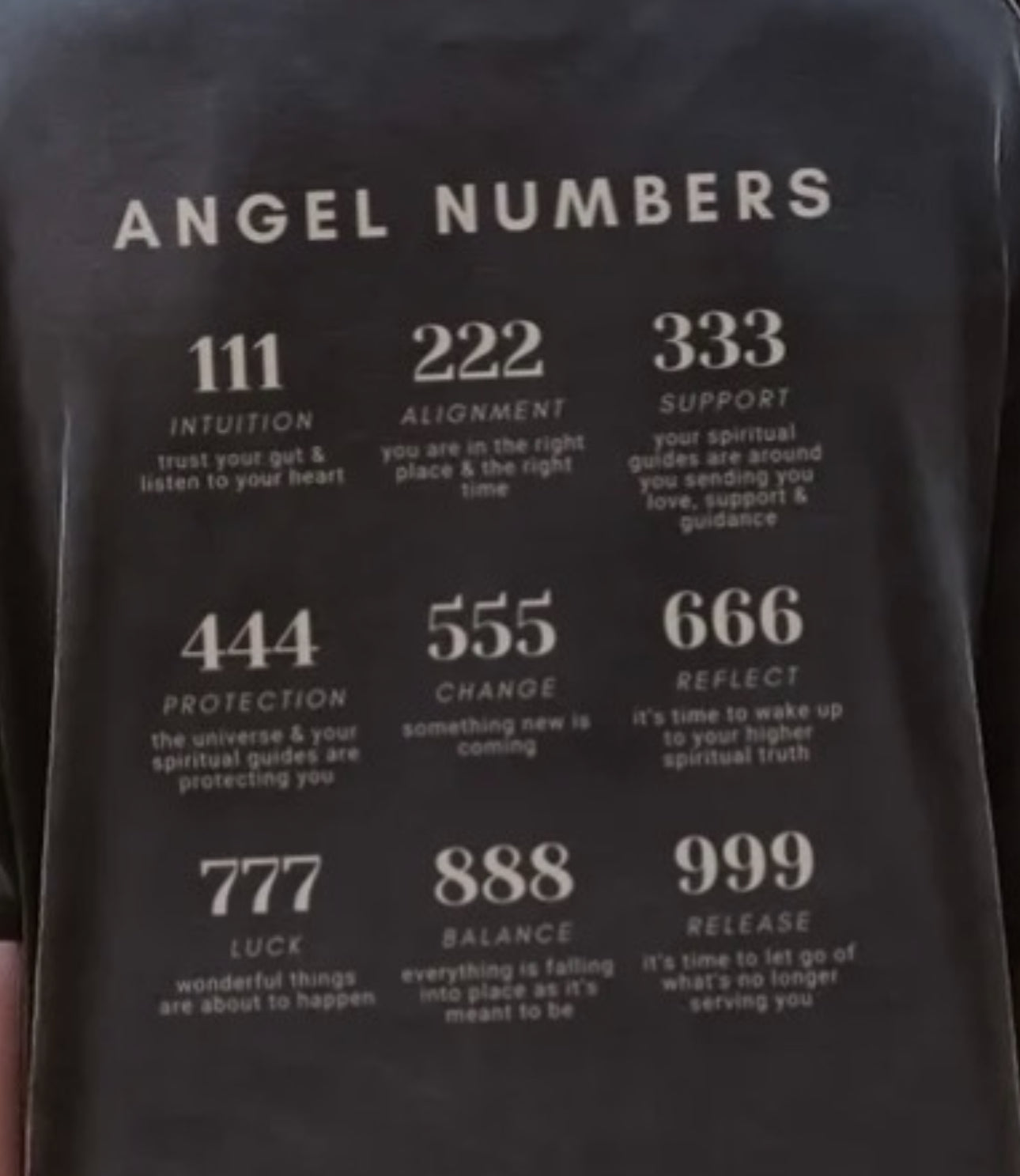 Angel Numbers Tee