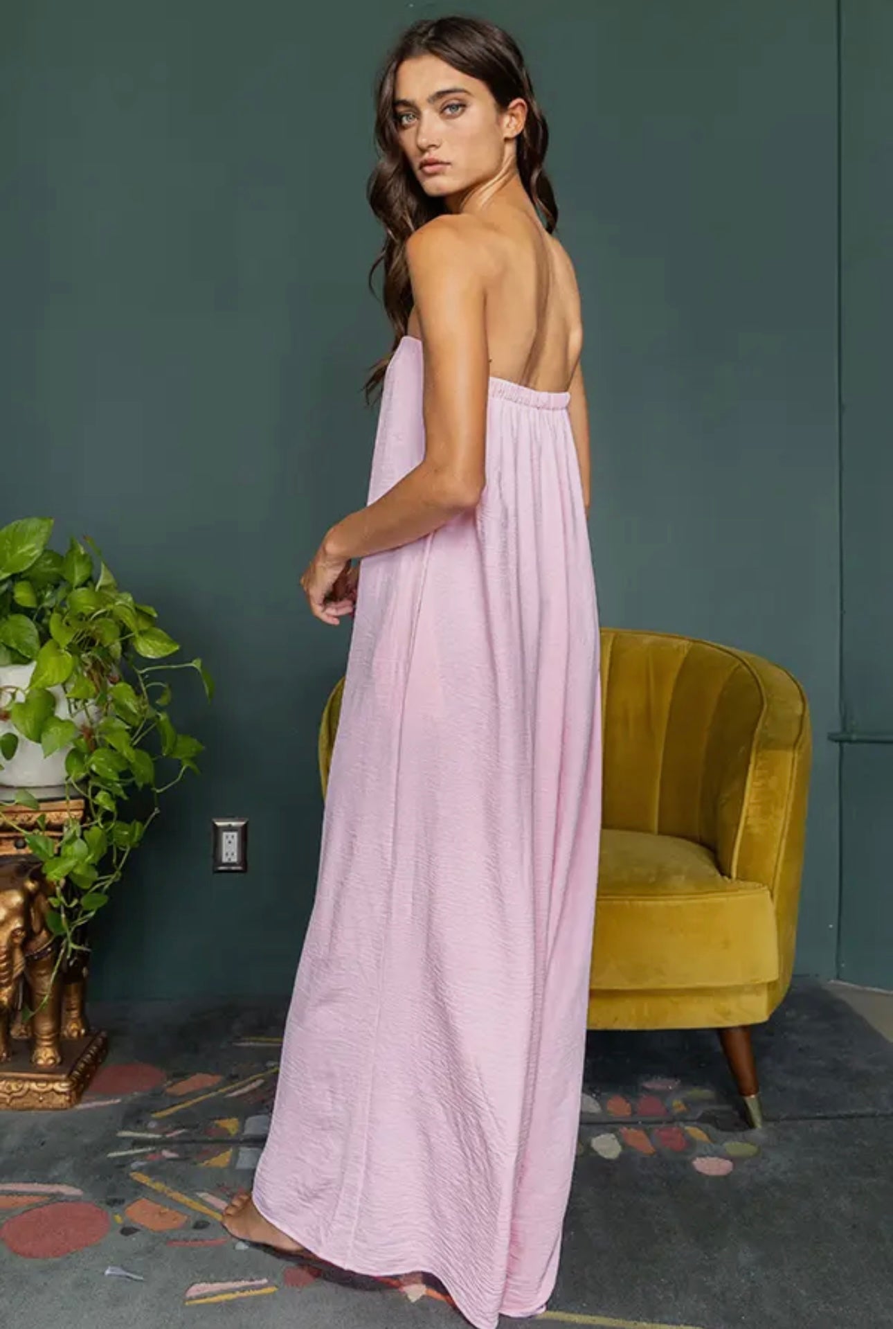 Strapless Jumpsuit