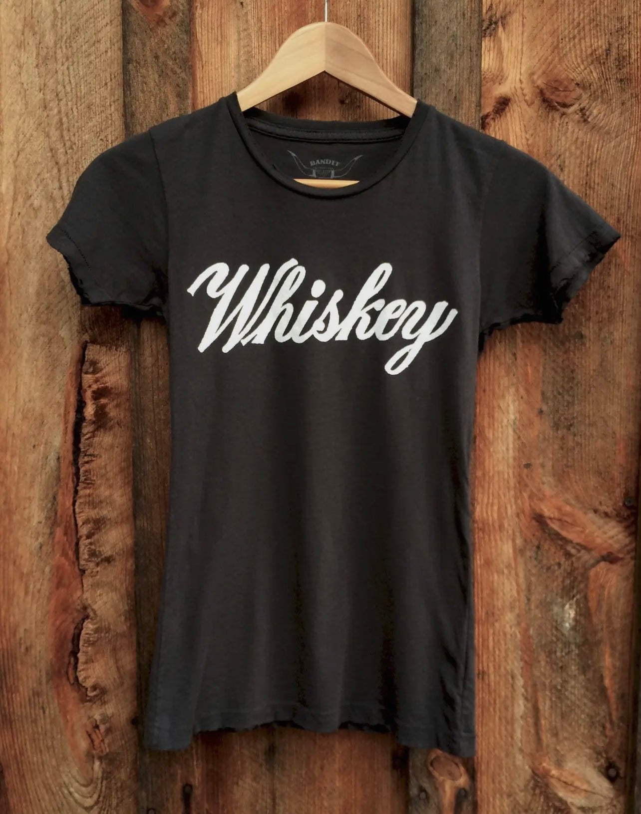 vintage whiskey tee bandit brand